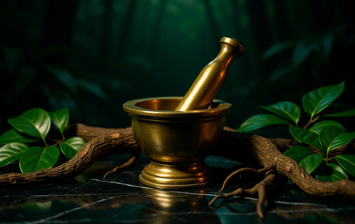 Lush botanical textures representing NaturalEdge origins